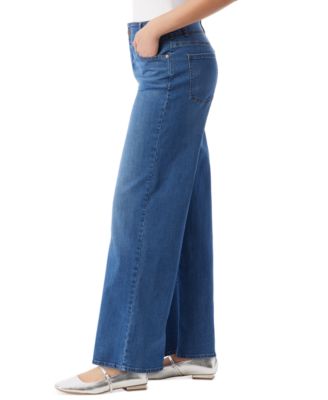 Women's Shape Effect Wide-Leg Jeans