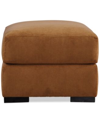 Rhyder Fabric Ottoman, Exclusively at Macy's