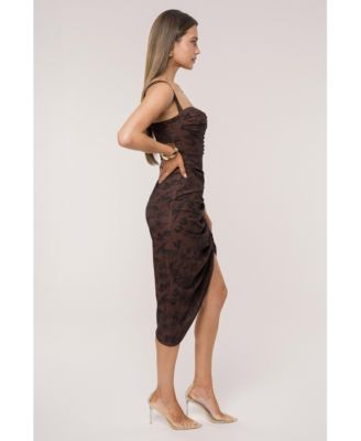 Women's Florine Print Midi Dress