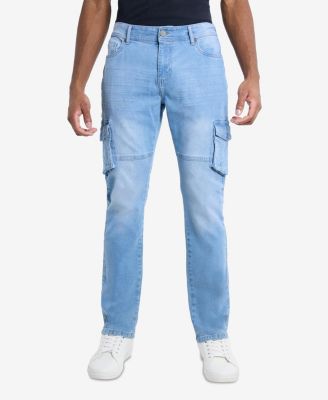 Men's Slim Fit Stretch Cargo Jeans