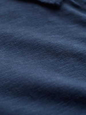 Women's Slub Jersey Shirt Midi Dress