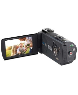 MN4K100Z 28MP 4K Ultra HD 3.5" Touchscreen Night Vision Camcorder, Gunmetal