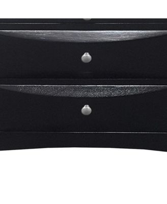 Three Drawer Nightstand – Sleek and Practical Bedroom Storage Piece