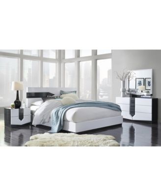 Wooden Two-Drawer Nightstand with Elegant Storage