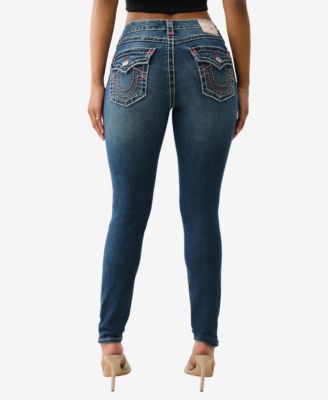 Women's Jennie Super T Flap Skinny Zipper Jeans