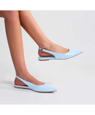 Caitriona Pointed Toe Slingback Flats