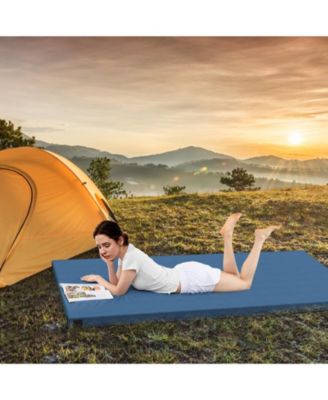 Indoor outdoor Sleeping mat with High density foam Cushion and Carrying Bag