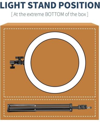 20-inch LED Ring Light Kit for Makeup YouTube Video Blogger Salon - Adjustable Color Temperature with Battery or DC Power Option, Battery, Charger, AC Adapter, Phone Clamp and Stand Included