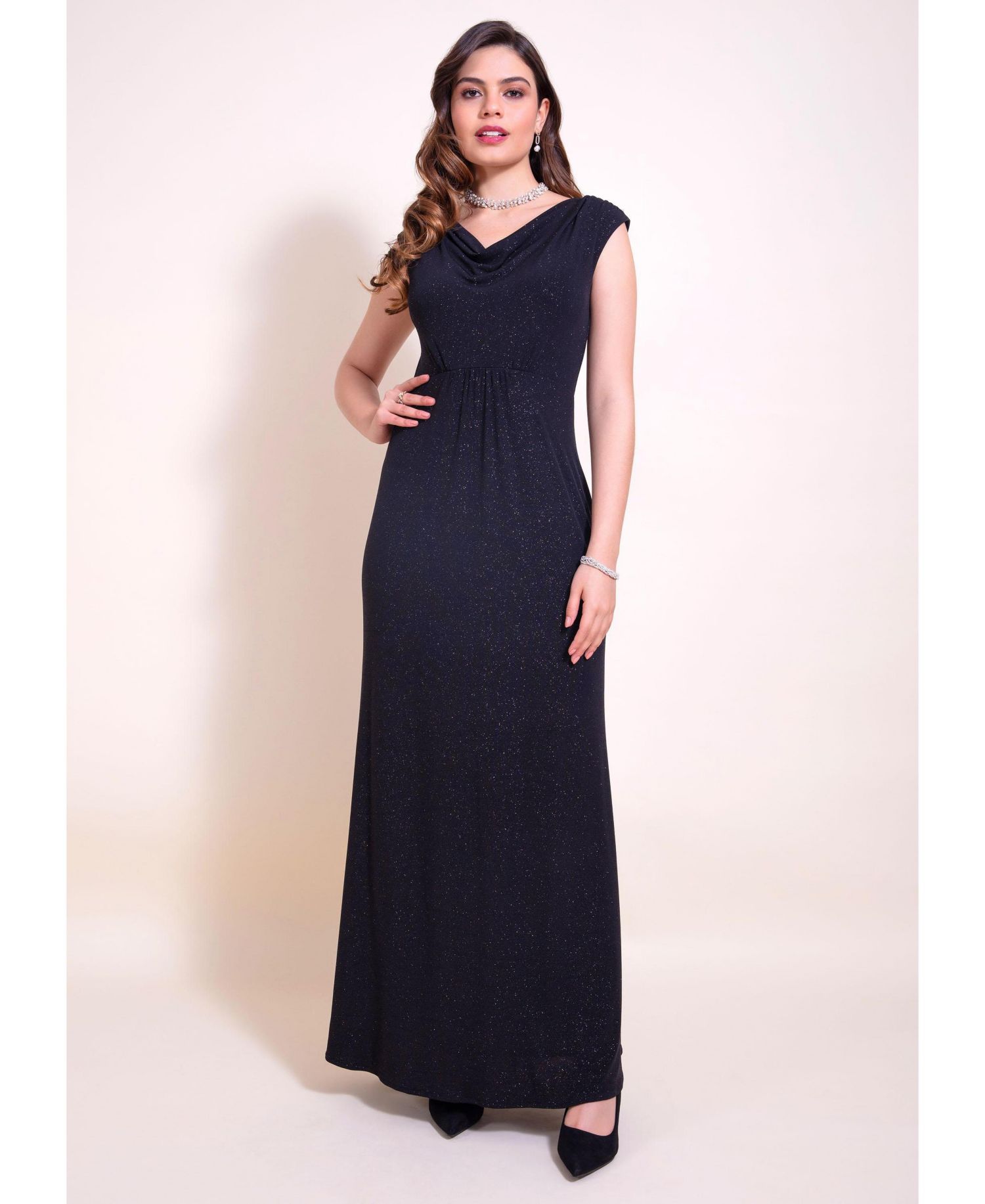 Women's Cruise Cowl Neck Dress