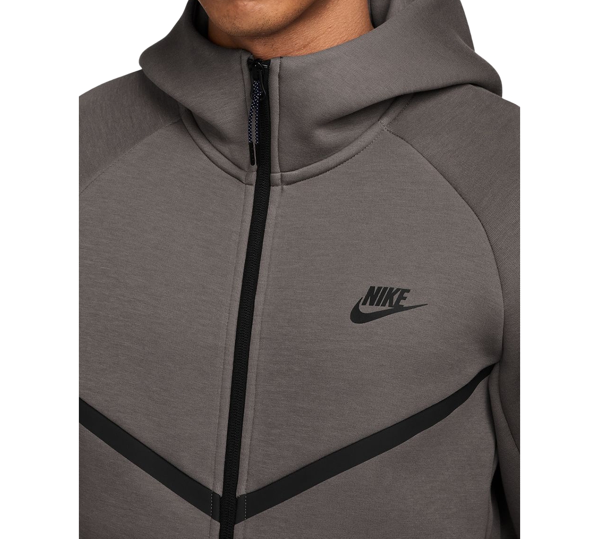 Nike Men's Tech Fleece Full-Zip Windrunner Logo Hoodie