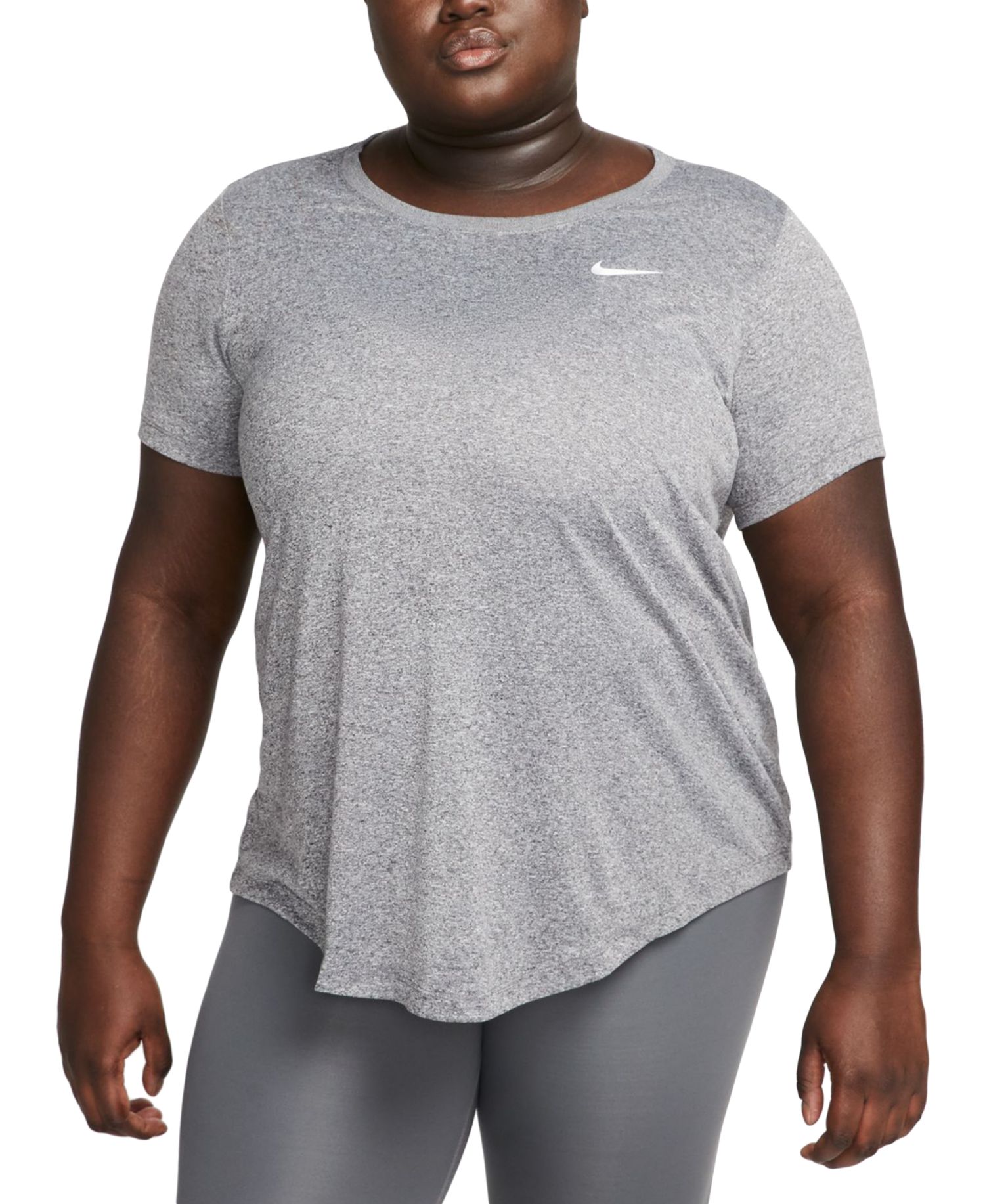 Plus Size Active Dri-FIT Women's Short-Sleeve Logo T-Shirt