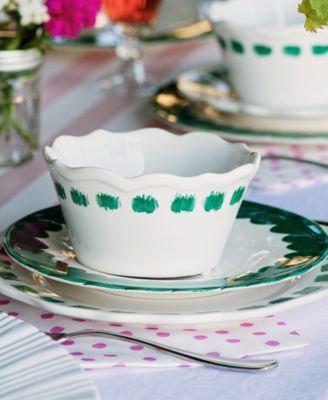 Lisbon Brushstroke Salad Plate