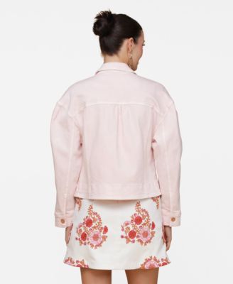 Women's Curved-Hem Shacket