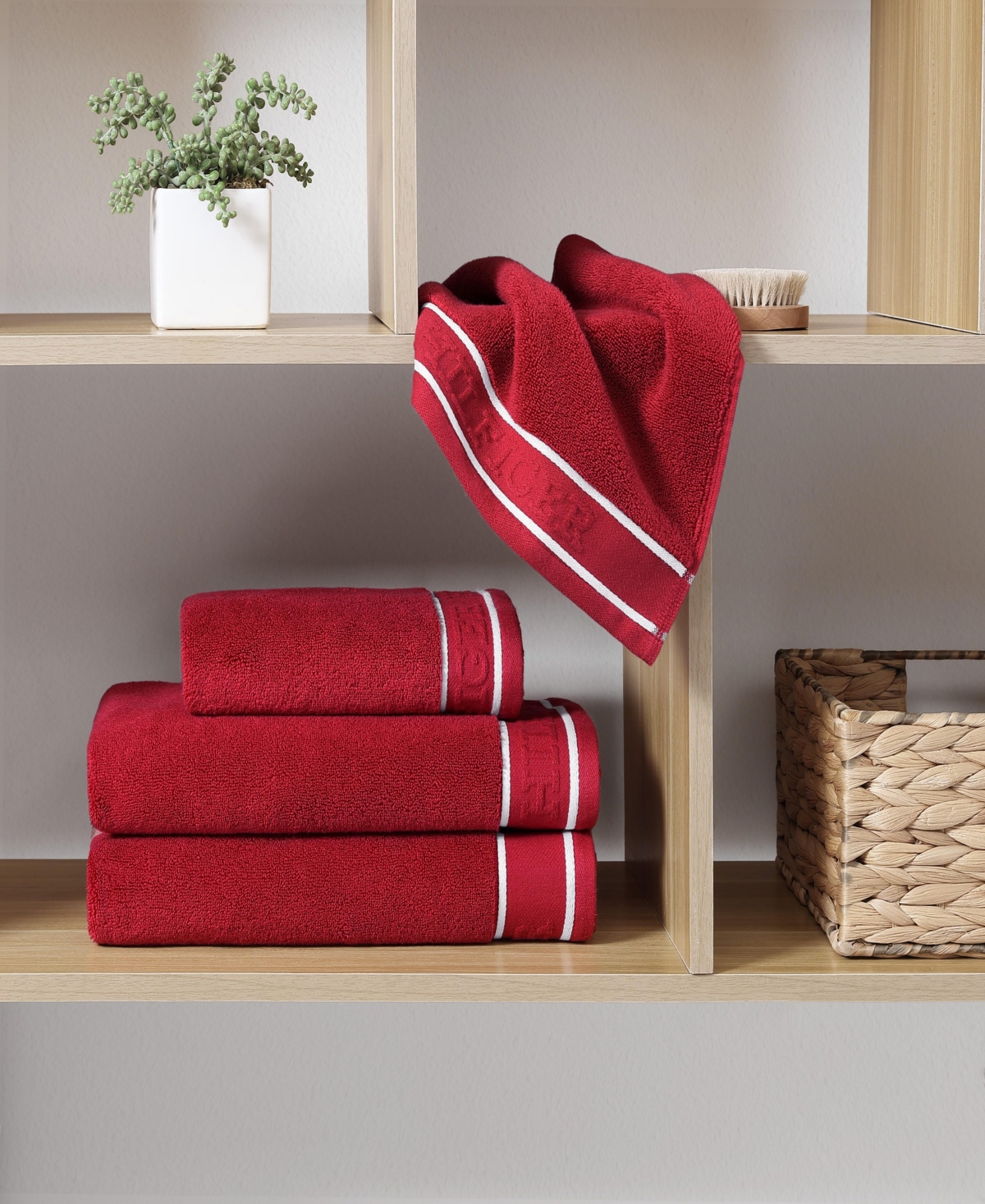 Tommy Hilfiger Th Legacy Cotton Terry Towel Set