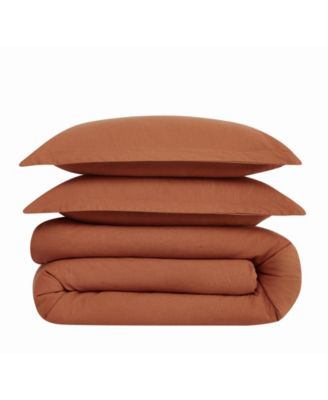 Brookyln Loom Flax Linen 3-Pc. Comforter Set, Full/Queen