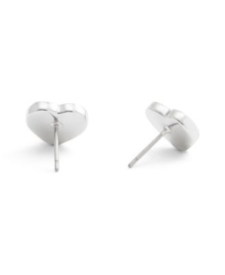 Фирменная стеганая сумка-сердечко COACH с серьгами-гвоздиками