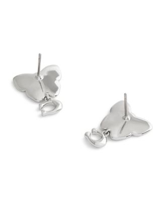 Faux Stone Signature Heritage Butterfly Earrings