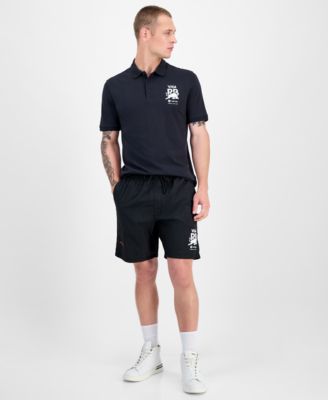 Men's Core Fanwear Relaxed Fit Short Sleeve Sponsor Logos Polo Shirt