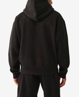 Мужская толстовка-пуловер True Religion с приталенной аппликацией и капюшоном