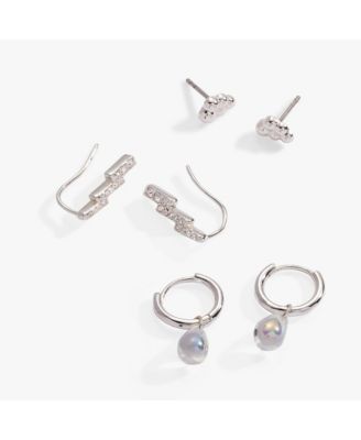 Daisy Earring Set of 3