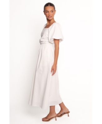 Women's Clo Puff Sleeve Midi Dress