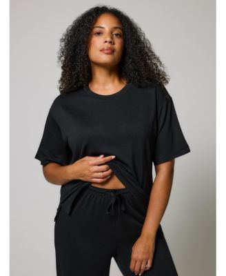 Women's Soft Touch Wide Leg Lounge Set