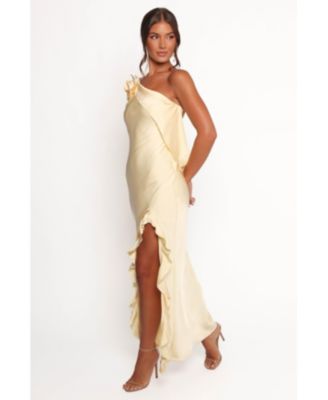 Women's Aila Rosette One Shoulder Dress