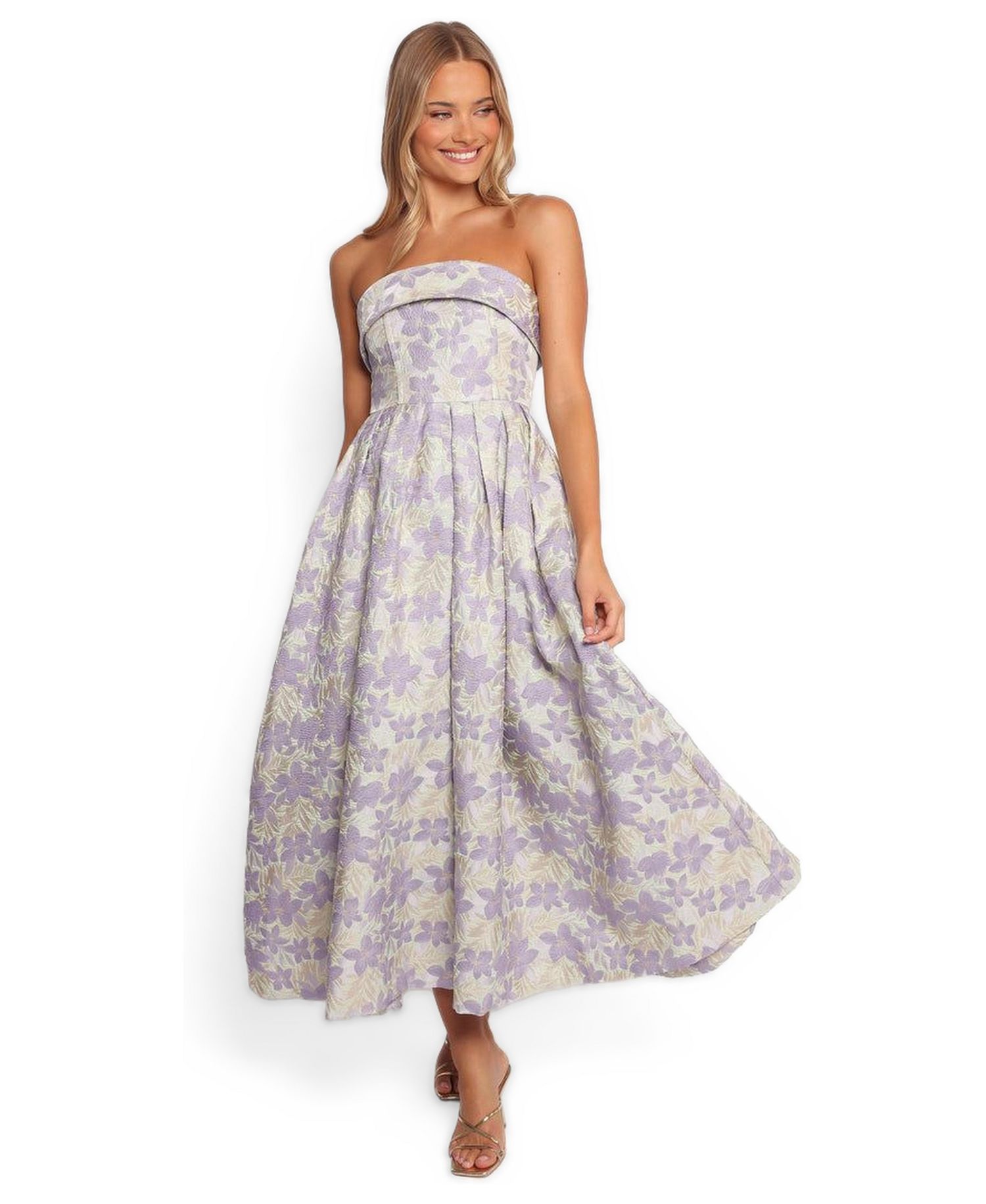 Women's Rhea Strapless Midi Dress