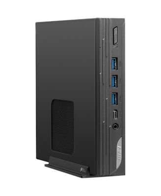 PRO DP10 13M-059US Desktop Computer, Intel Core i5-1340P 1.9GHz, 8GB RAM, 1TB SSD, Windows 11 Pro, Black