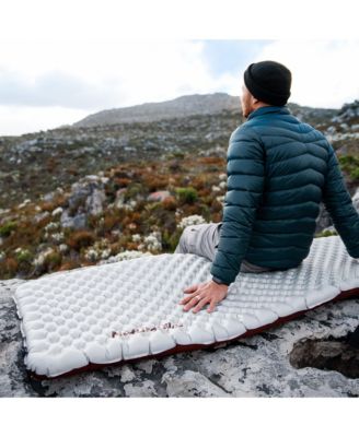 Ultralight Insulated Sleeping Pad with R5.8, 3.2in Thickened Patchworkable Inflatable Double Sleeping Mat for Camping, Hiking, Climbing with Inflatable Bag