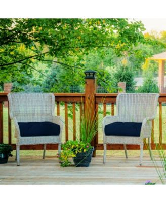 21 Inch x 21 Inch Patio Chair Seat Cushion Pads for Indoor and Outdoor