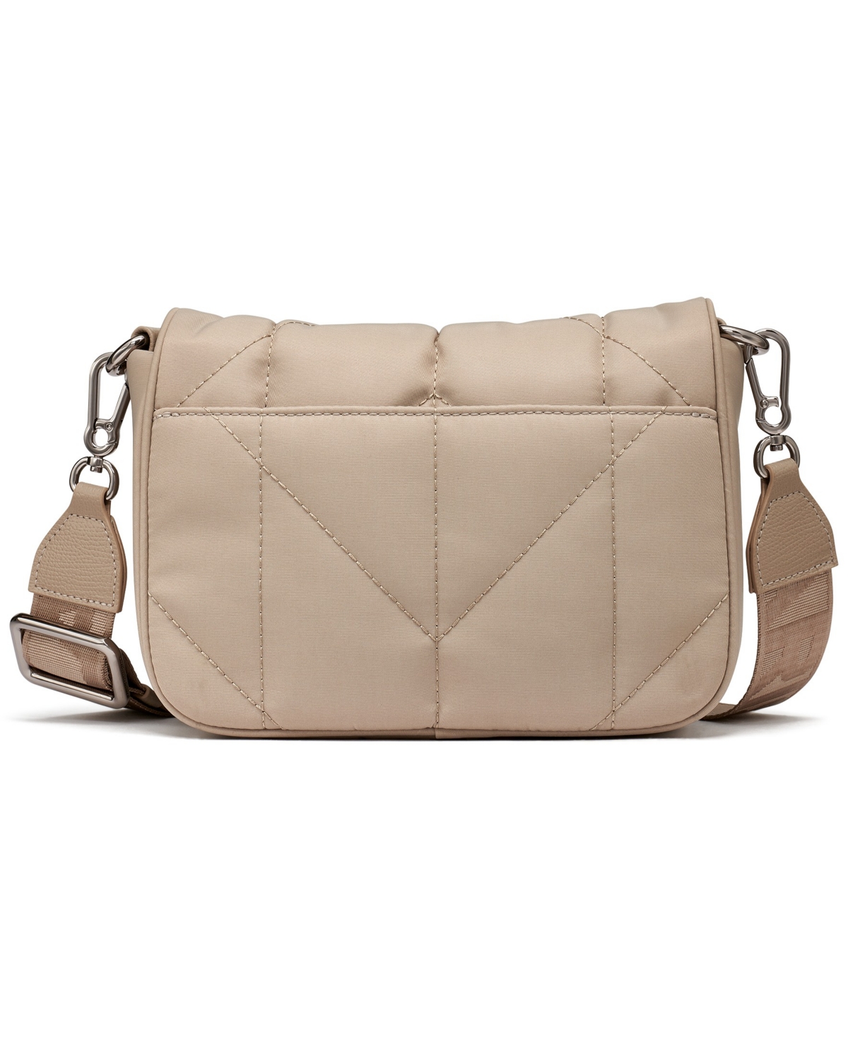Karl Lagerfeld Voyage Magnetic Snap Messenger Bag