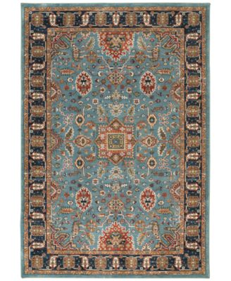 Karastan - Spice Market Deir Aquamarine 2' x 3' Area Rug