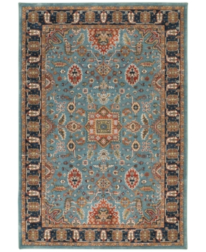 Karastan Spice Market Deir Aquamarine 8' x 11' Area Rug