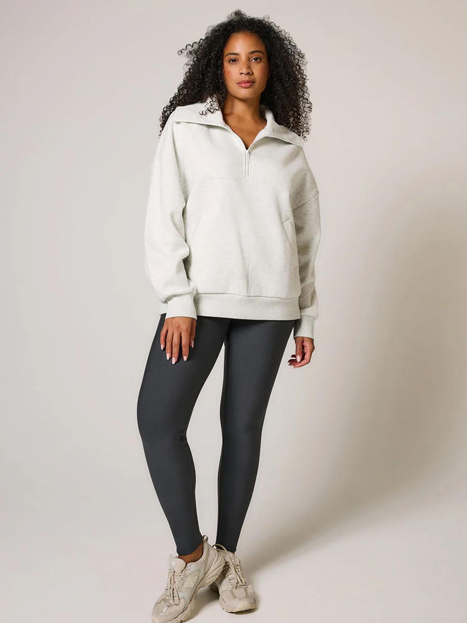Women's ALL SZN Oversized 1/4 Zip Sweatshirt