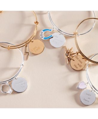 Make Your Own Luck Duo Charm Bangle Bracelet