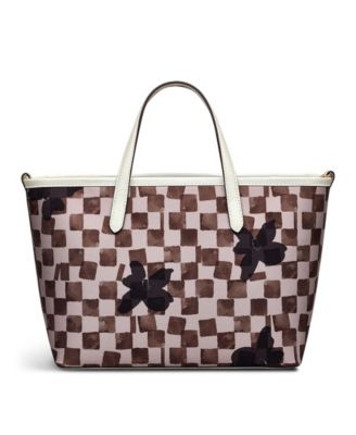 Southwell Gardens Check Medium Open Top Tote Bag