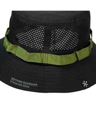 Мужская шляпа-панама DC Comics Batman Gotham Guardian для взрослых из черной сетки