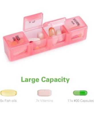 Large Weekly Pill Organizer 7 Day (4 Times a Day)