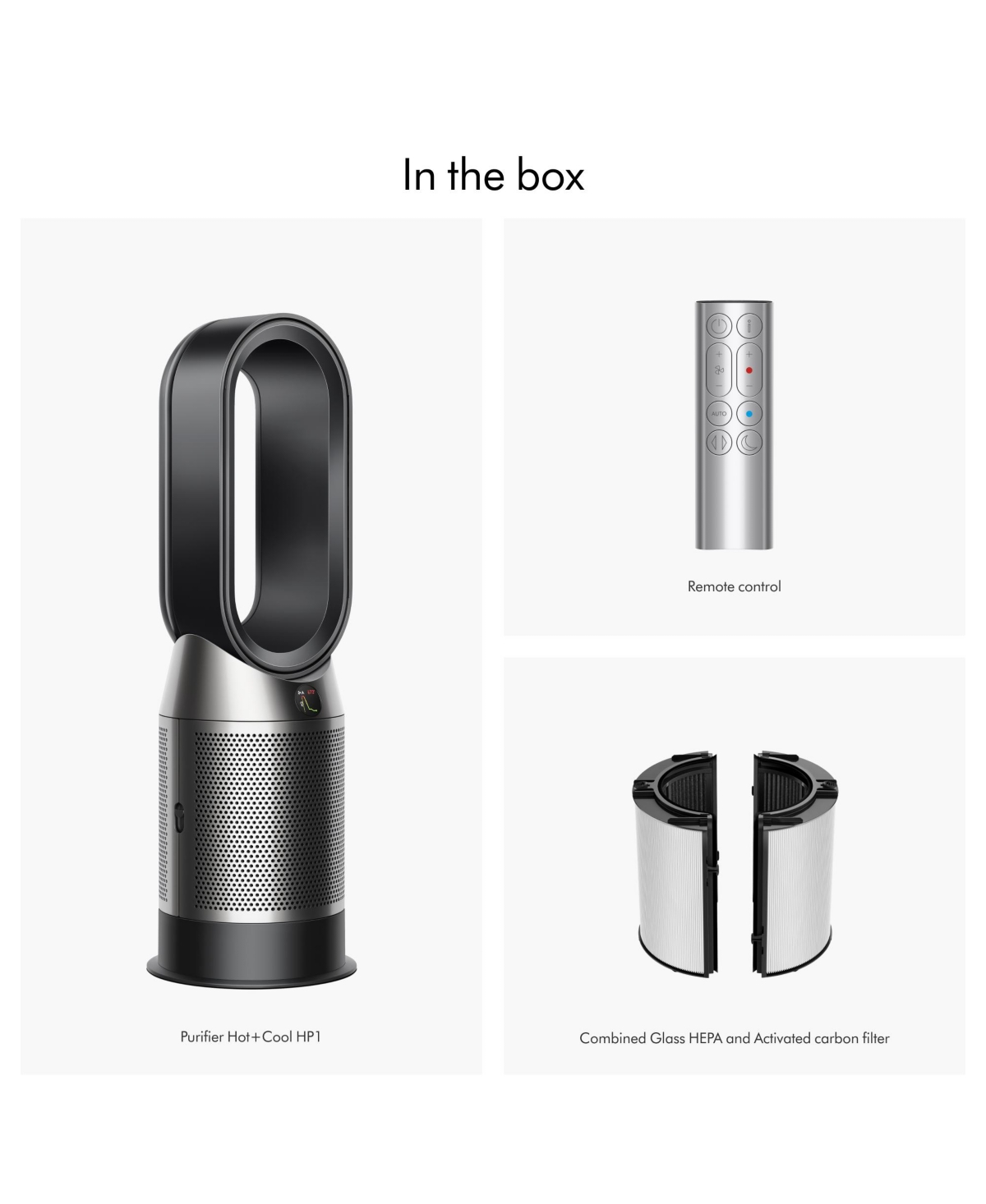 Dyson Purifier Hot+Cool HP1 | White/Silver