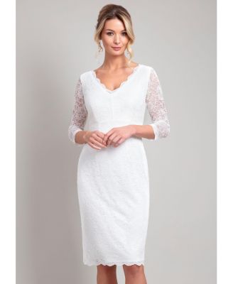 Women's Anya V-Neck Lace Wedding Dress