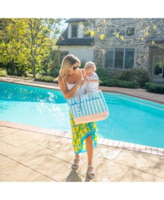 Original Canvas Tote Bag with Leather Base