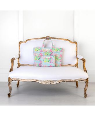 Floral Quilted Pouch