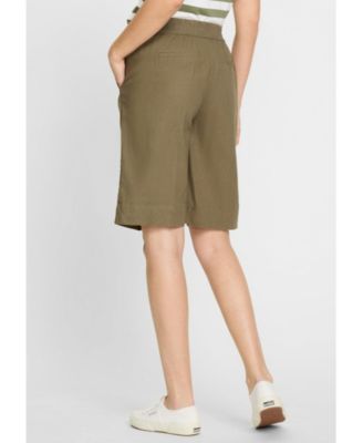 Women's Mona Fit Viscose Linen Short