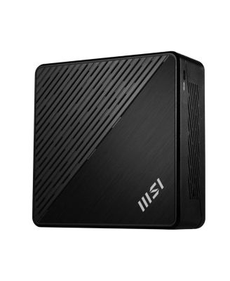 Cubi N ADL-021US Mini Desktop Computer, Intel Celeron N100 1.8GHz, 4GB RAM, 128GB SSD, Windows 11 Pro, Black