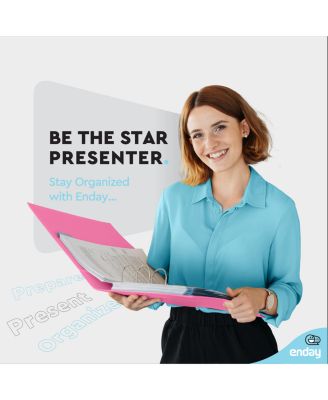 3-Ring Binder with Clear View Cover and 2 Inside Pockets – Heavy Duty Durable Binder for School Supplies, Office Organization, or Home Use – Colored Binder for Documents, Notes, Reports, and More