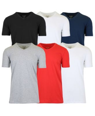 Men's 6-Pack Short Sleeve Stretch T-Shirt