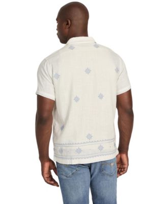 Мужская вышитая рубашка GUESS от Mosley