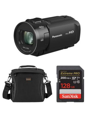 Panasonic HC-V900 Full HD Camcorder, Bundle with Included Value