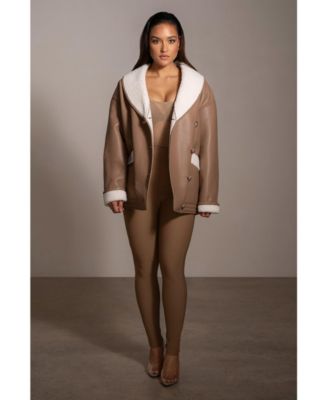 Women's Presley Faux Leather Coat